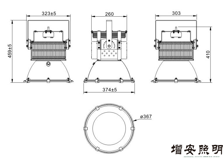 高檔高端SWK205-100w高效LED工礦燈，LED工廠燈廠家直銷，LED節(jié)能燈體育場(chǎng)館